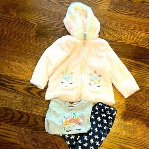 Little Lass sz 24 months! Like new set!